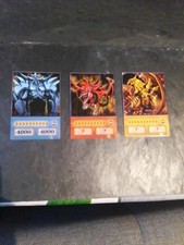 Yu-Gi-Oh, Götterkarten, Obelisk, Slifer Und Ra Wie Aus Den Film/Serie