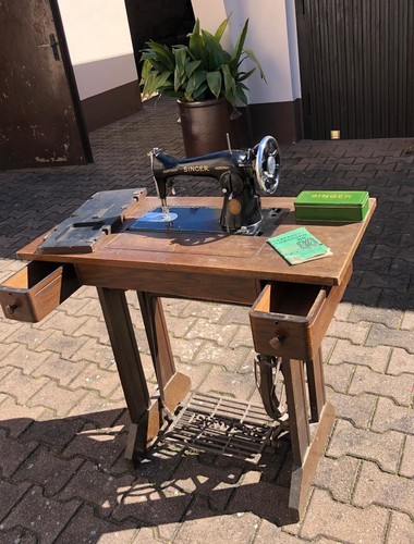 Singer nähmaschine antik mit - nähmaschine,