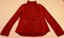 TCM Sports performance by TCHIBO Fleecejacke Streifen S Rot Laufen Joggen