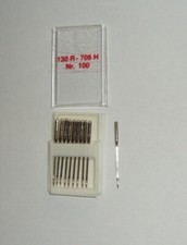 10 Nähmaschinennadeln Universal Nadeln  100 System 130R-705 H Nadel