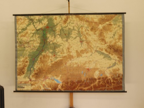 Süddeutschland relief - 3d,