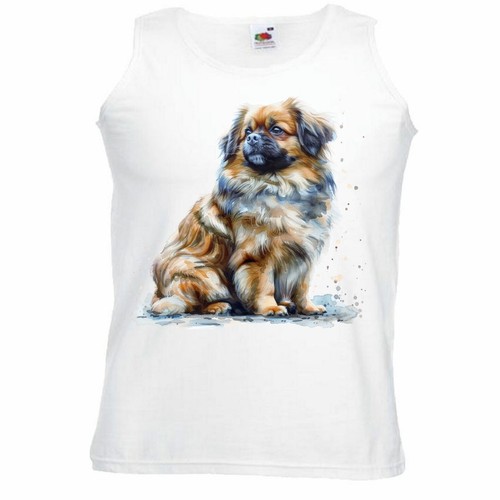 Tank top pekinese hunderasse - top,
