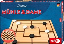 Noris Deluxe Mühle & Dame –