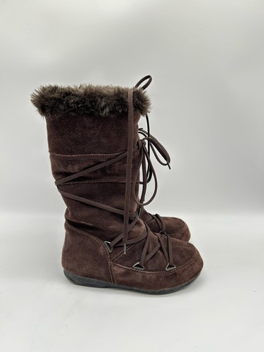 Moon boot marron damen - boot, stiefel