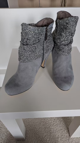Tamaris stiefeletten neu grau - tamaris,