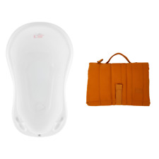 Hylat Baby Babywanne TÜV Rheinland zertifiziert, BPA-frei, mit Wickelunterlage