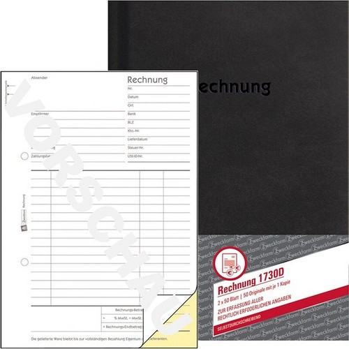 Avery zweckform rechnungsbuch - avery,