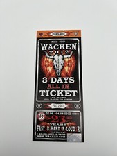 Wacken 2012 Ticket Karte