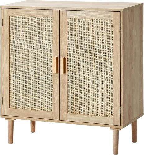 Rattanschrank mit magnetischen