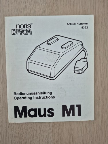 Noris data maus m1 - ✅,