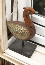 Vintage Holzente Vogel