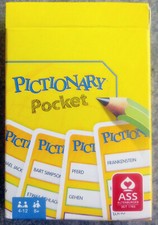 Pictionary Pocket REWE, ab 8 J., 4-12 Spieler, Altenburger, 46 Karten