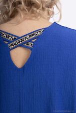 2w paris Tunika Shirt blau