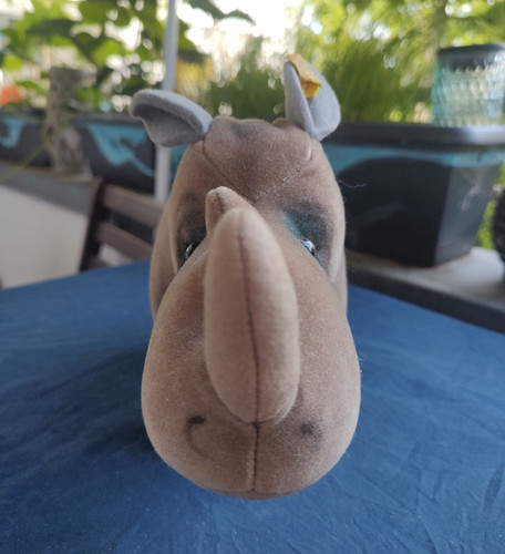 Steiff nashorn stoff - nashorn, &