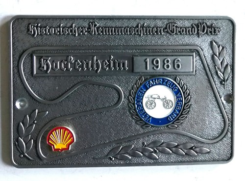 Plakette historischer - plakette,