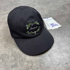 Burberry Black Coal Thistle Baseball Cap UVP 320£