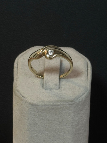 Goldring damenring mit - goldring,