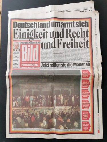 Bild zeitung vom november - 11.,