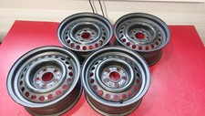 4 Stahlfelgen ORIGINAL Mercedes W126 W116 R107 W108 W109 6,5 x 14 1084000802