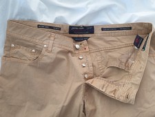Jeans Jacob Cohen 40 Gr. W40 Beige Sand Bundweite ca. 104 cm Zustand TOP Neu