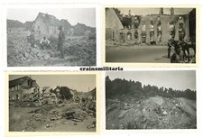 4x Orig. Foto zerstörtes