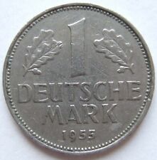 Münze Bundesrepublik Deutschland 1 Deutsche Mark 1955 G in Sehr schön