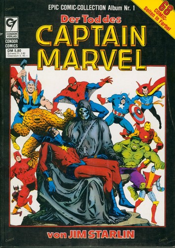 Epic comic collection der - -der, tod