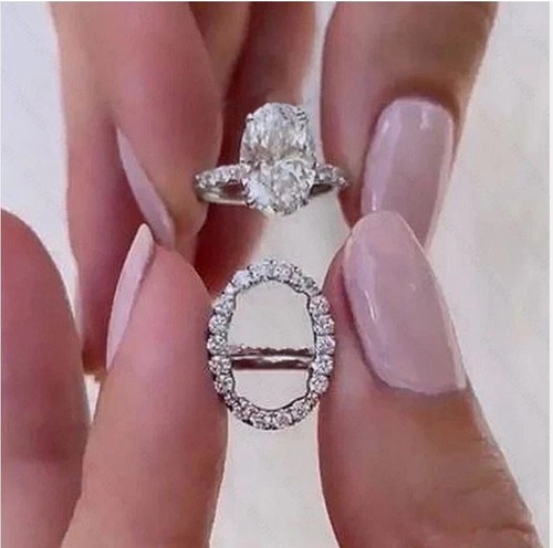 4ct ovaler lab created - ovaler,