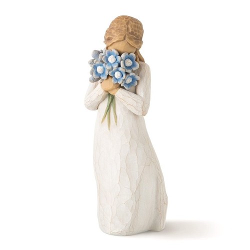 Willow tree forget not - tree, forget-me-not