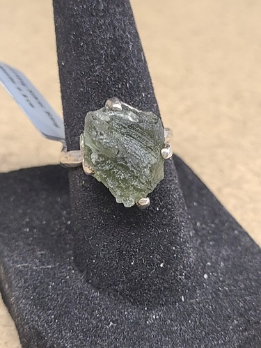 925 moldavit ring größe - 925,