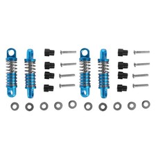 4 Stücke 1/28 RC Aluminium Stoß Dämpfer für  RC Auto K969 K989 K999 P929 4W1712