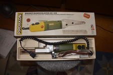 PROXXON Minimot-Bandschleifer BS 12/E, zuzüglch 9 Bänder verschiedener Körnung