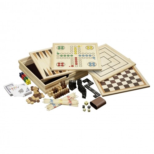 Holz spielesammlung inkl 10 - holz-spielesammlung,