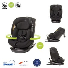 4BABY Kindersitz bis 36kg I-Size 360 drehbar autokindersitz ROTOSIZE ISOFIX R129