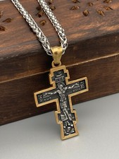 Edelstahl Anhänger Kreuz