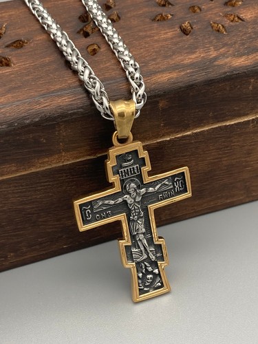 Edelstahl anhänger kreuz - anhänger,