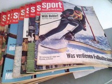 Konvolut: 23 Zeitschriften Sport Illustrierte Zeitungen 1 bis 16 und 18 bis 24 1