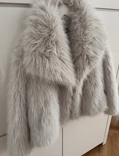 Zara Jacke Kunstfelljacke
