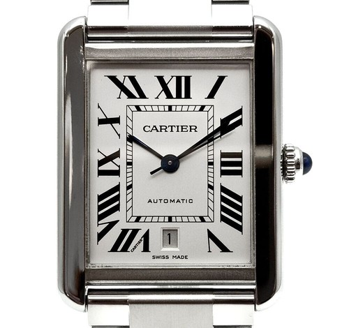 Cartier tank solo stahl - solo, xl