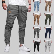 Herren Cargo Chino Hose Jogger