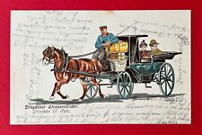 AK DRESDEN 1910 Droschke
