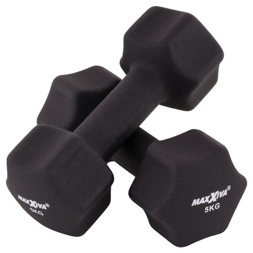 Maxxiva hantel set schwarz - hantel-set,