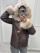 Damen Winterparka mit echtem