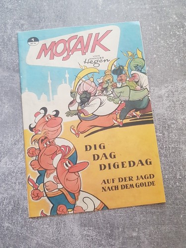 Umschlag mosaik digedags 1 - mosaik,