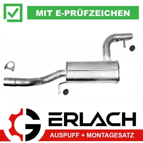 Endschalldämpfer für