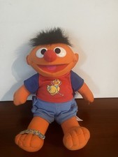 Plüschtier Erni Ist Krank. Erni Spricht Erni Wärmflasche Bezug Ohne Flasche