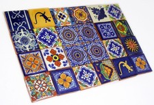 WILDER MIX III 24x bunte Fliesen 5x5cm - Sonderposten [B55-24-03] Mosaik Basteln
