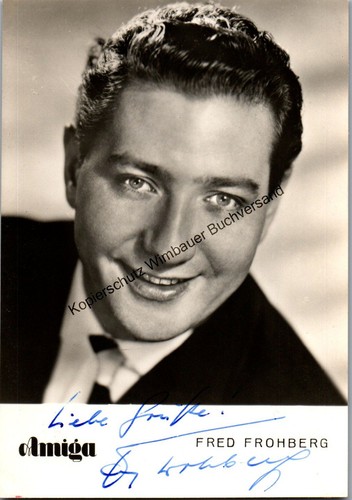 Original autogramm fred - original,