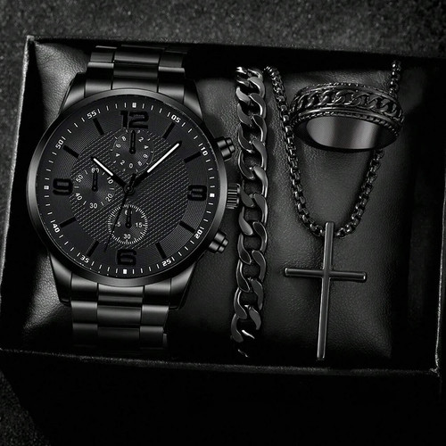 4pcs herren armbanduhr set - 4pcs,