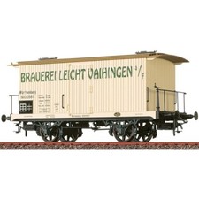 Brawa 47730 Gedeckter Güterwagen Brauerei Leicht Vaihingen K.W.St.E. Ep.I H0